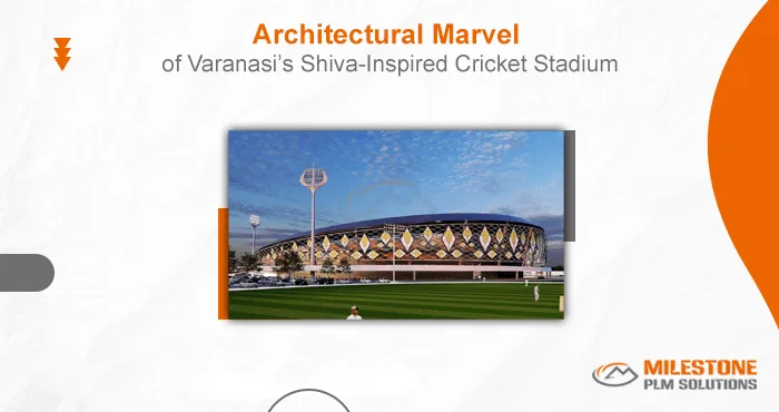 Architectural Marvel of Varanasi’s Shiva-Inspired Cricket Stadium