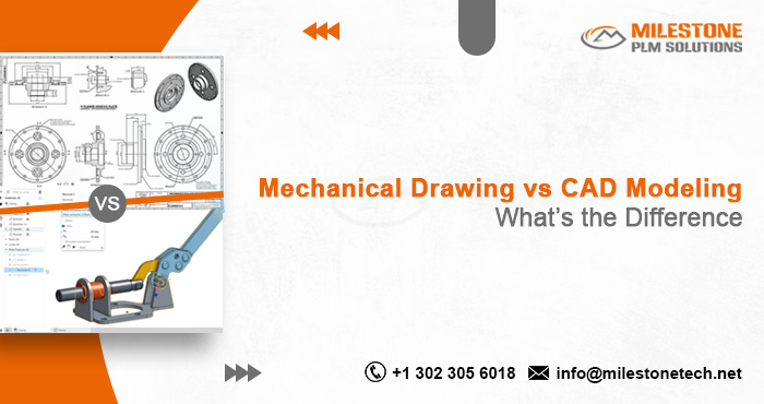 Mechanical Drawing vs CAD-Modeling